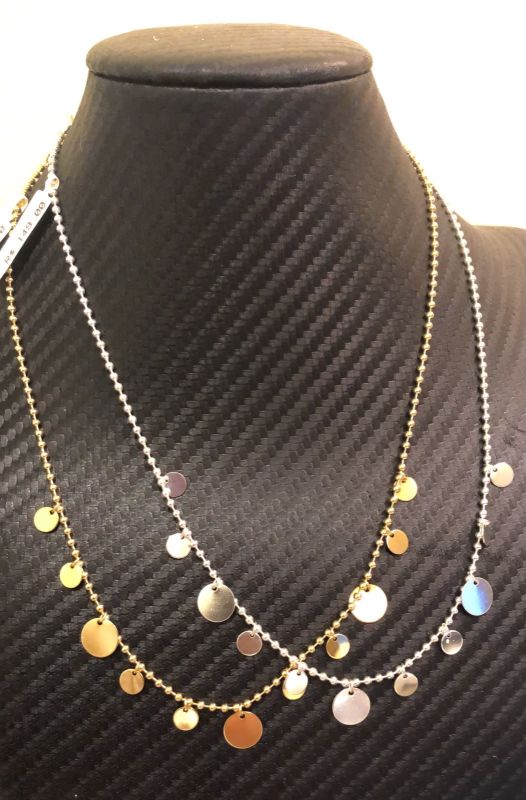 colar bolinhas lisa